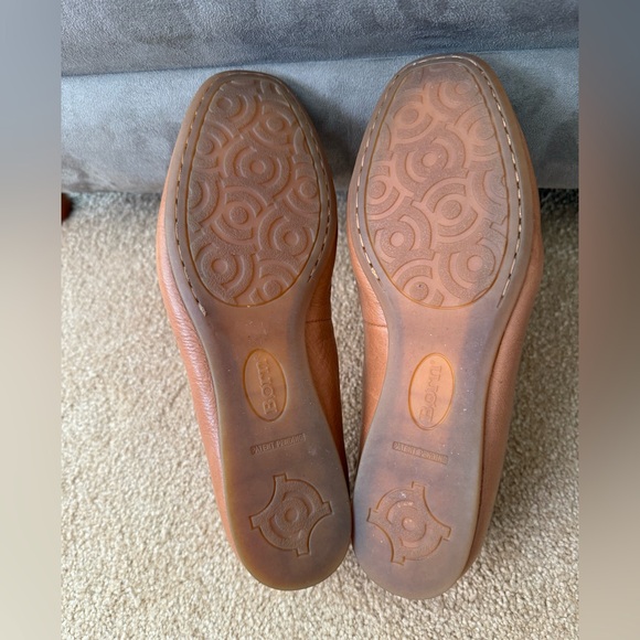 Born Patrice teak brown leather flats size 8 - Picture 4 of 5